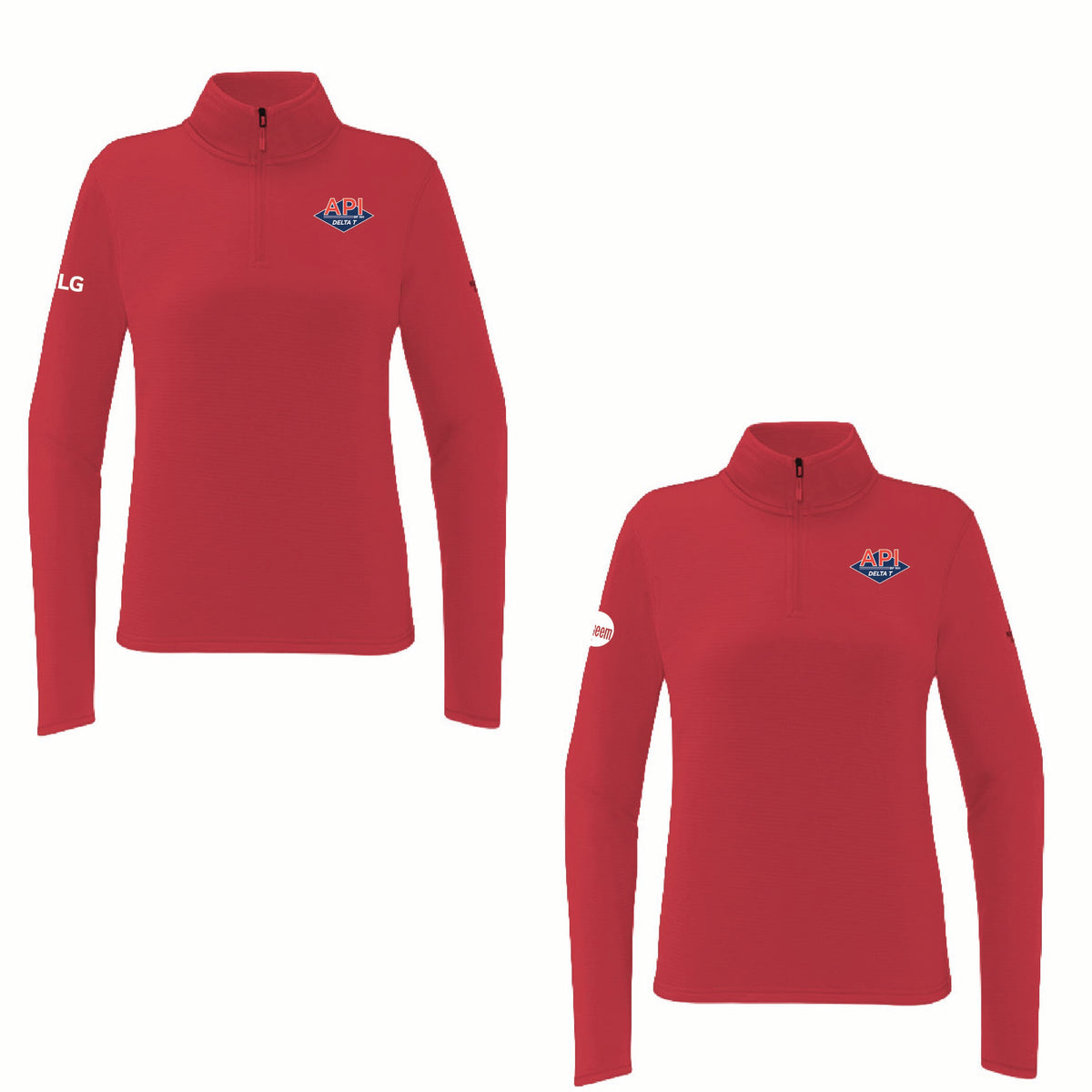 The North Face Women's Aim 1/4 Zip Fleece with API Logo