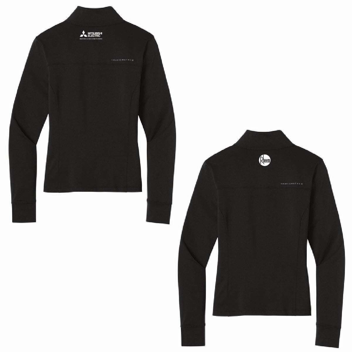 TravisMathew Women's Onward 1/4 Zip with C&L HVAC Logo