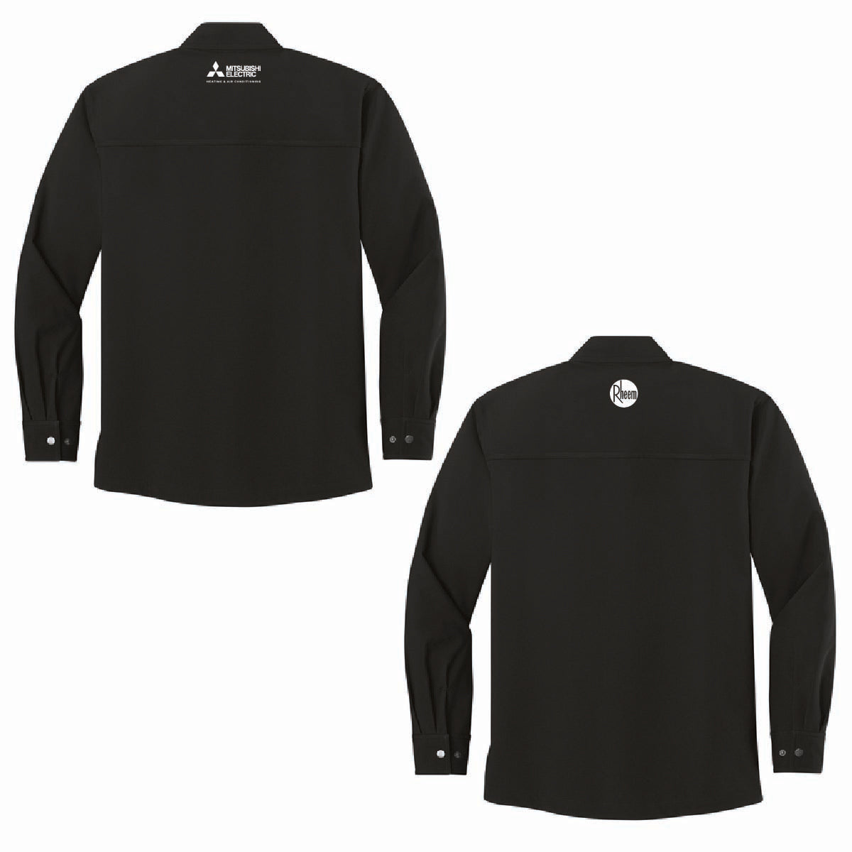 Cornerstone Men's Soft Shell Shirt Jacket with C&L HVAC Logo