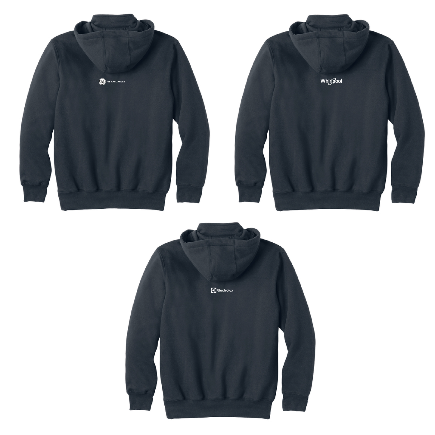 Carhartt Rain Defender Paxton Hooded Zip Mock Sweatshirt with Marcone Logo
