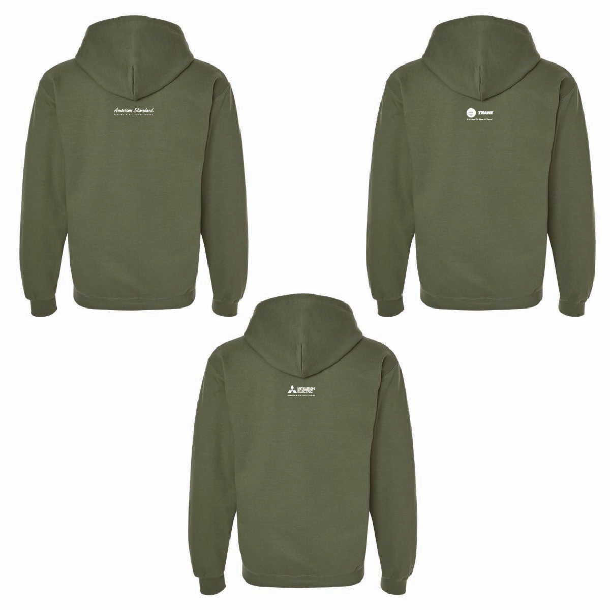 Gildan Unisex Full Zip Softstyle Hooded Sweatshirt with O'Connor Logo
