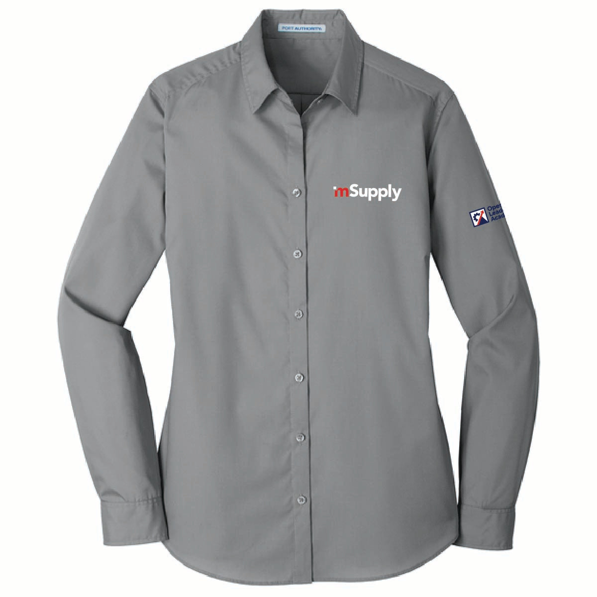 Operations Leadership Academy Port Authority Women's Long Sleeve Poplin Shirt