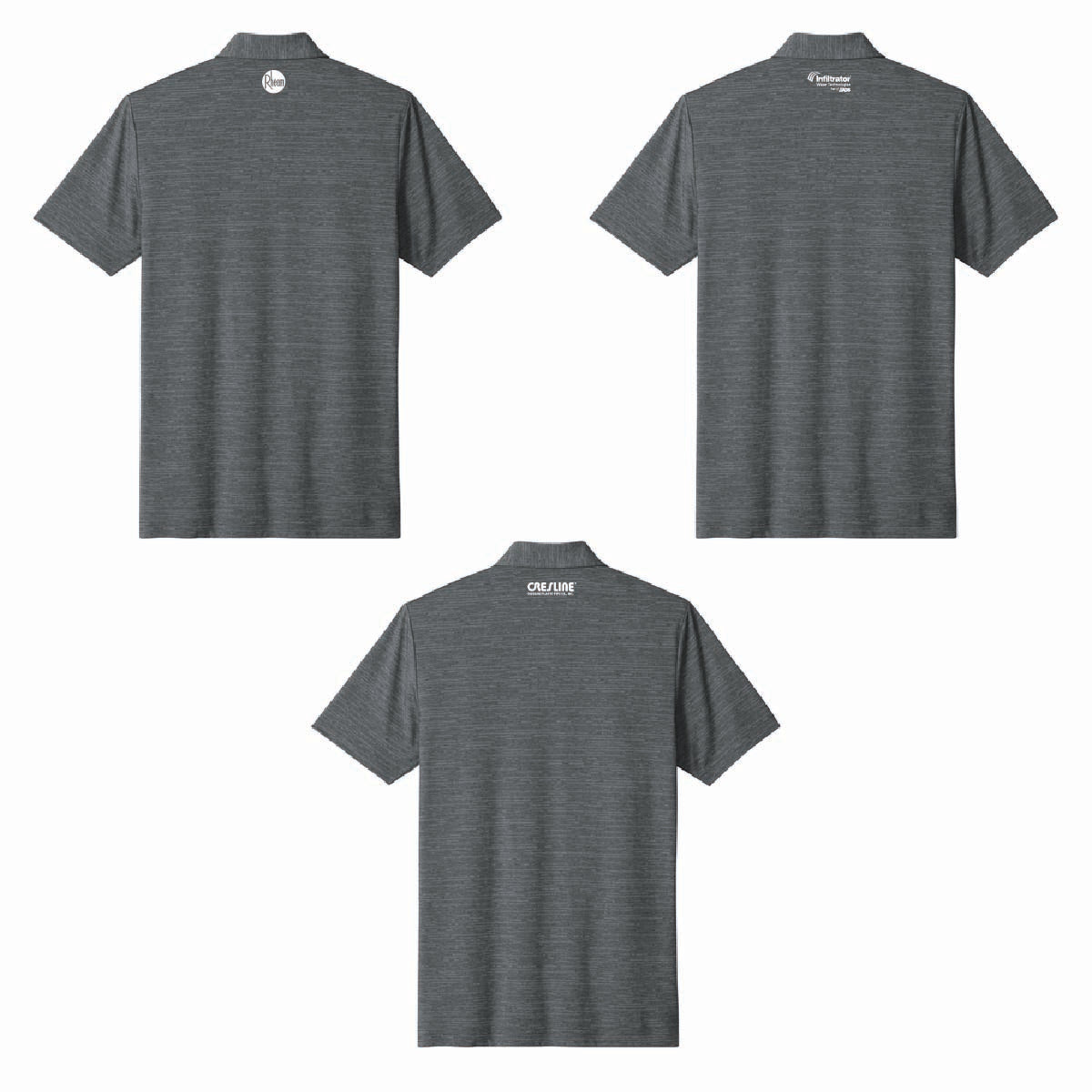 TravisMathew Men's Crestview Polo with TA Gentry Logo
