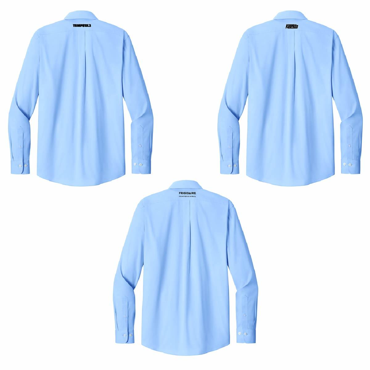 Brooks Brothers Men's Pinpoint Long Sleeve Shirt with TML Supply Logo