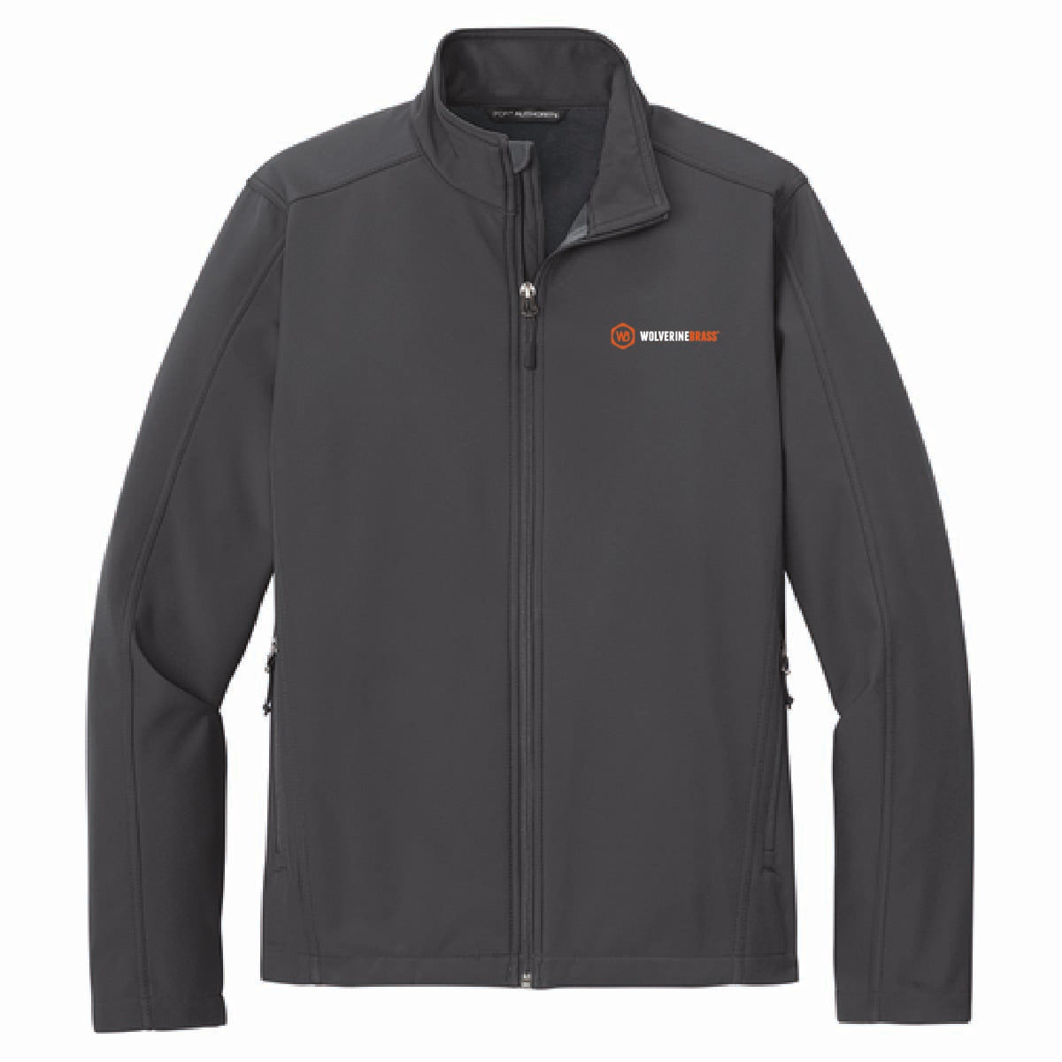 Port Authority Men's Core Soft Shell Jacket with Wolverine Brass Logo