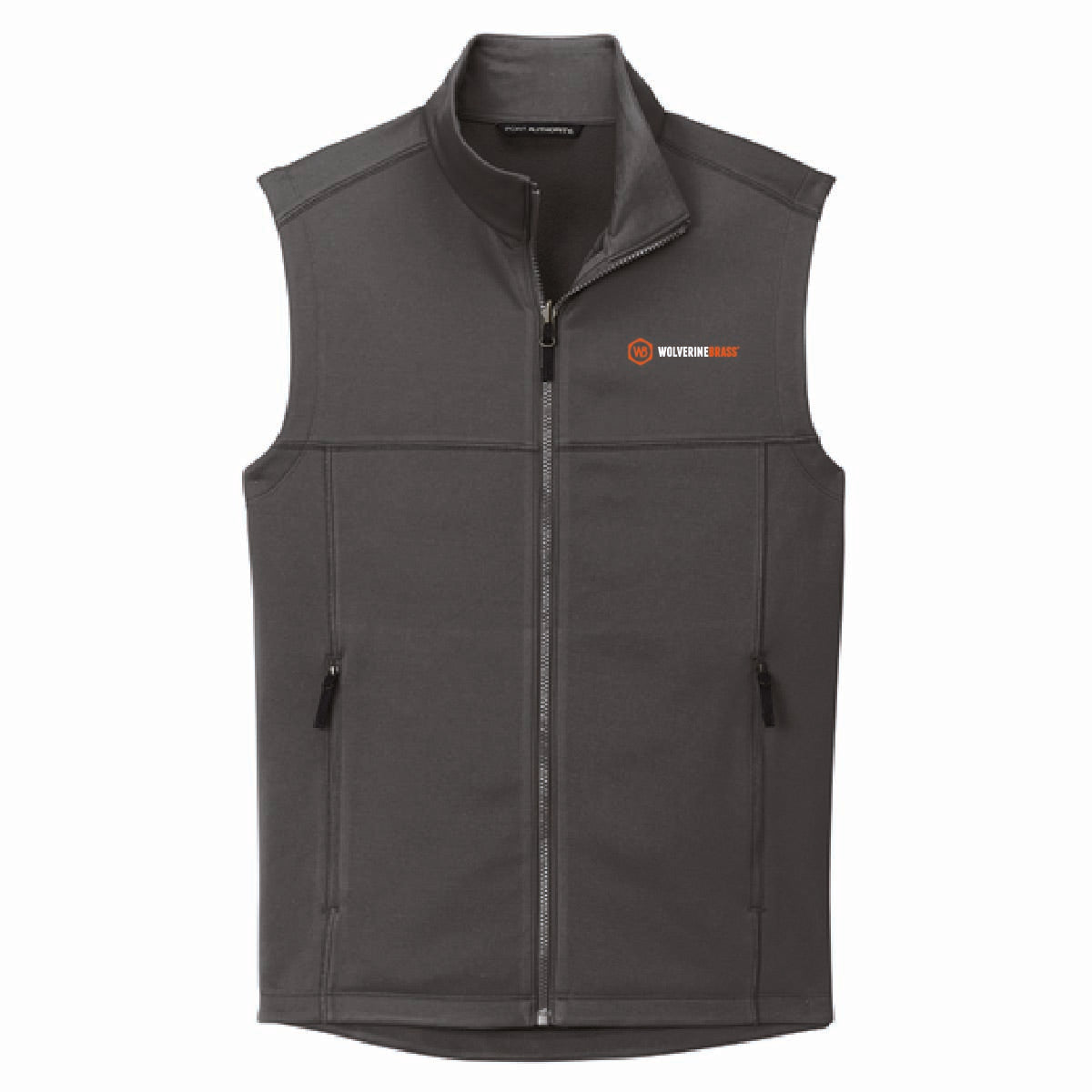Port Authority Men's Smooth Fleece Vest with Wolverine BrassLogo