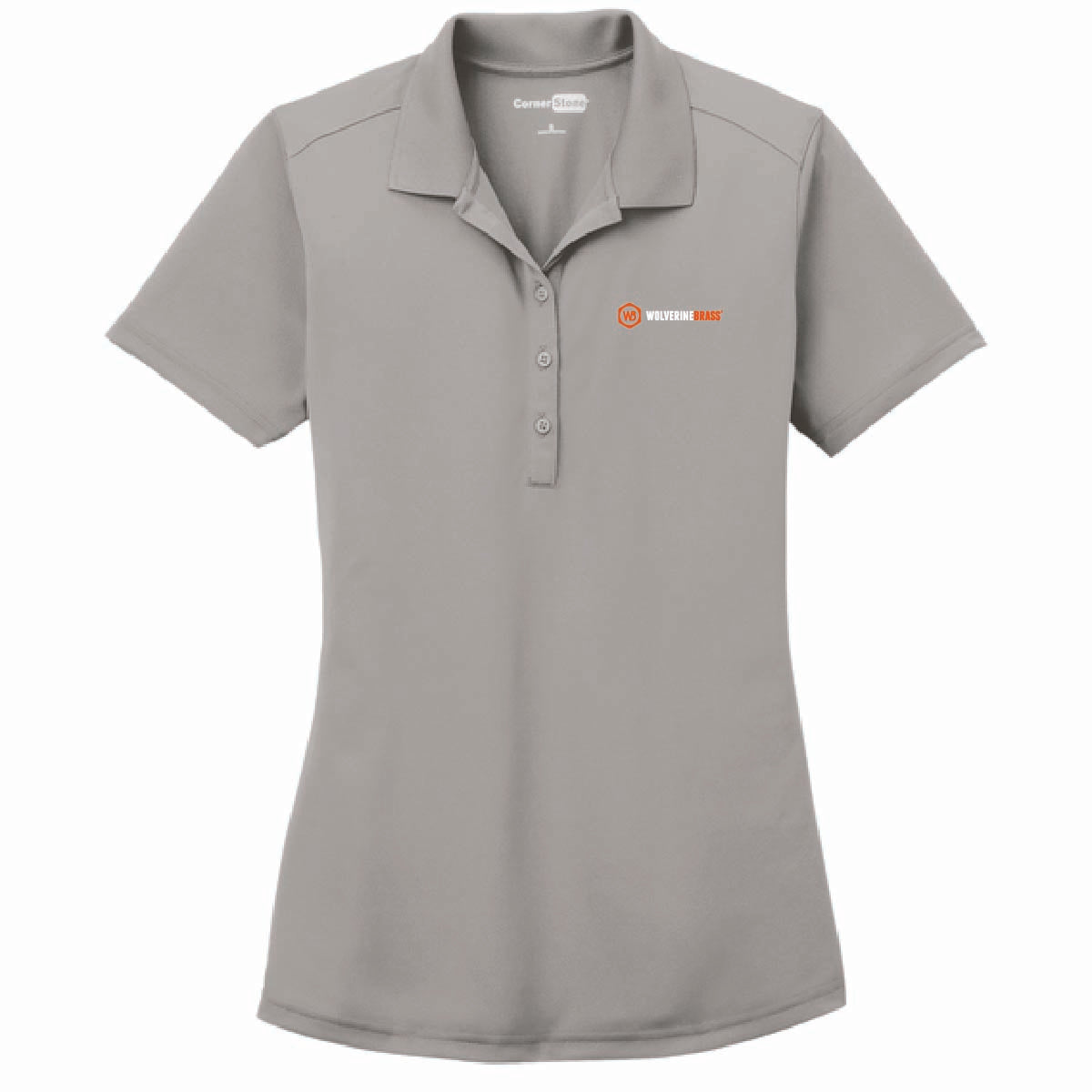 Cornerstone Women's Snag Proof Polo with Wolverine Brass Logo