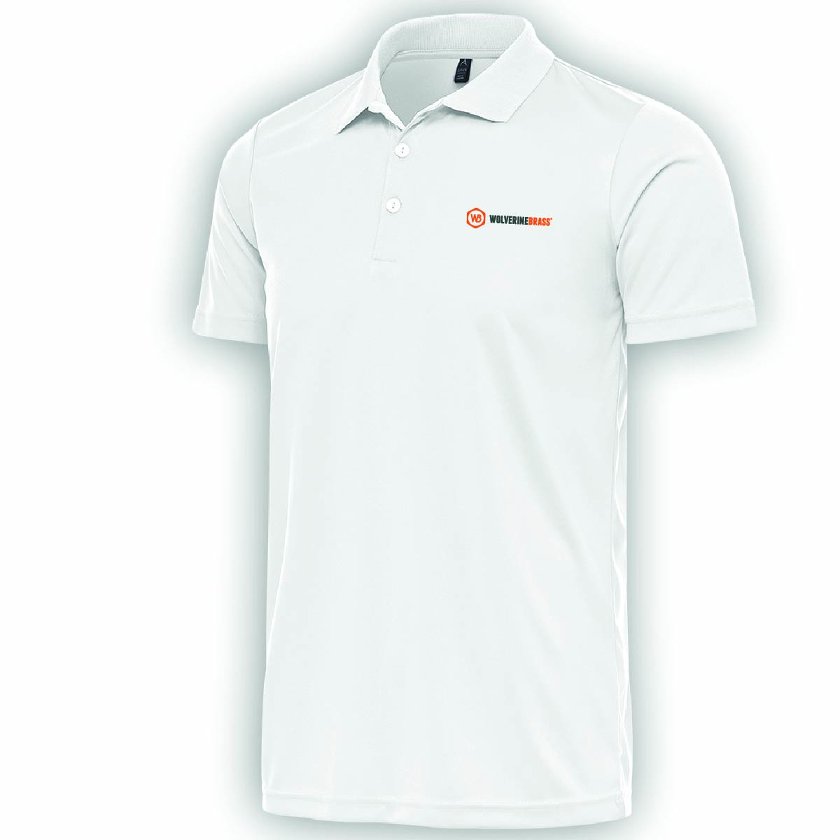 Antigua Men's Flex Polo with Wolverine Brass Logo