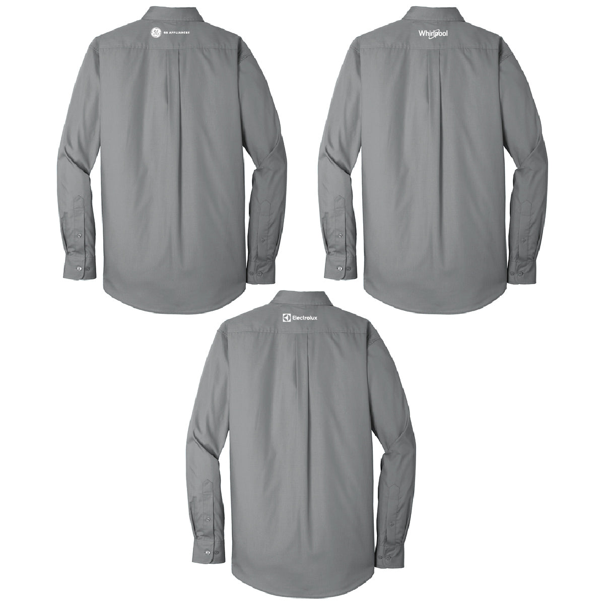 Port Authority Men's Long Sleeve Poplin Shirt with mSupply Logo