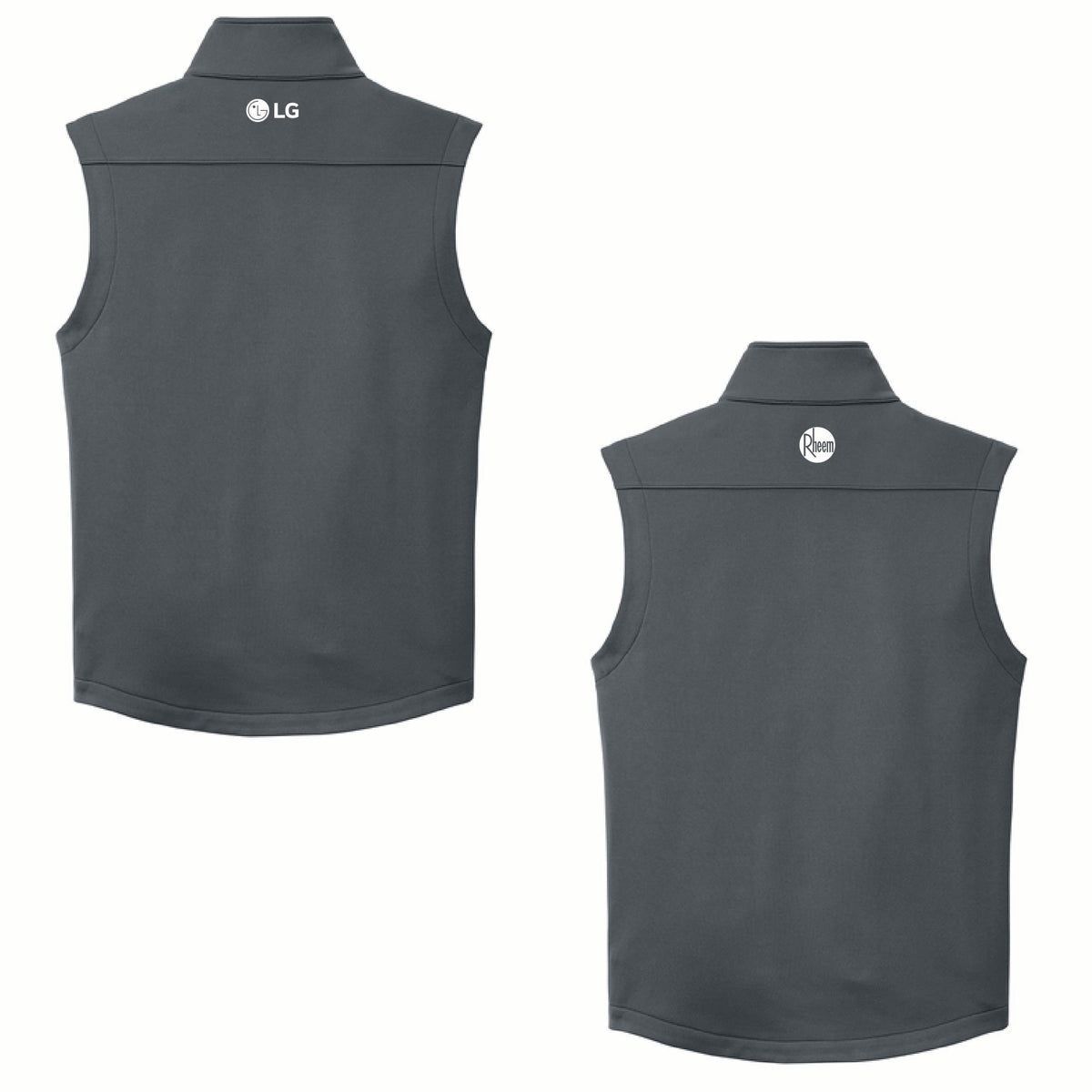 Eddie Bauer Men's Smooth Mid Layer Fleece Vest with API Logo