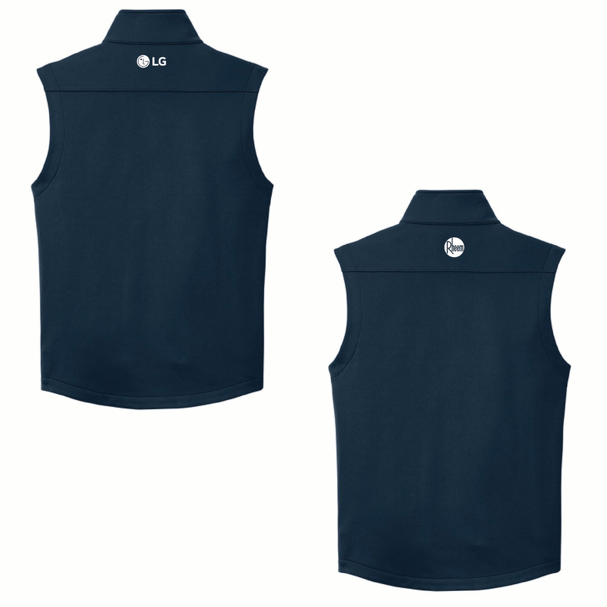 Eddie Bauer Men's Smooth Mid Layer Fleece Vest with API Logo