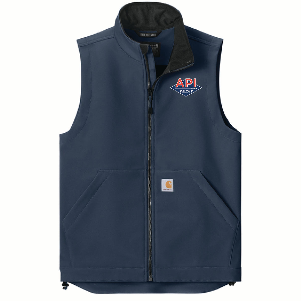 Carhartt Men's Rain Defender Soft Shell Vest with API Logo