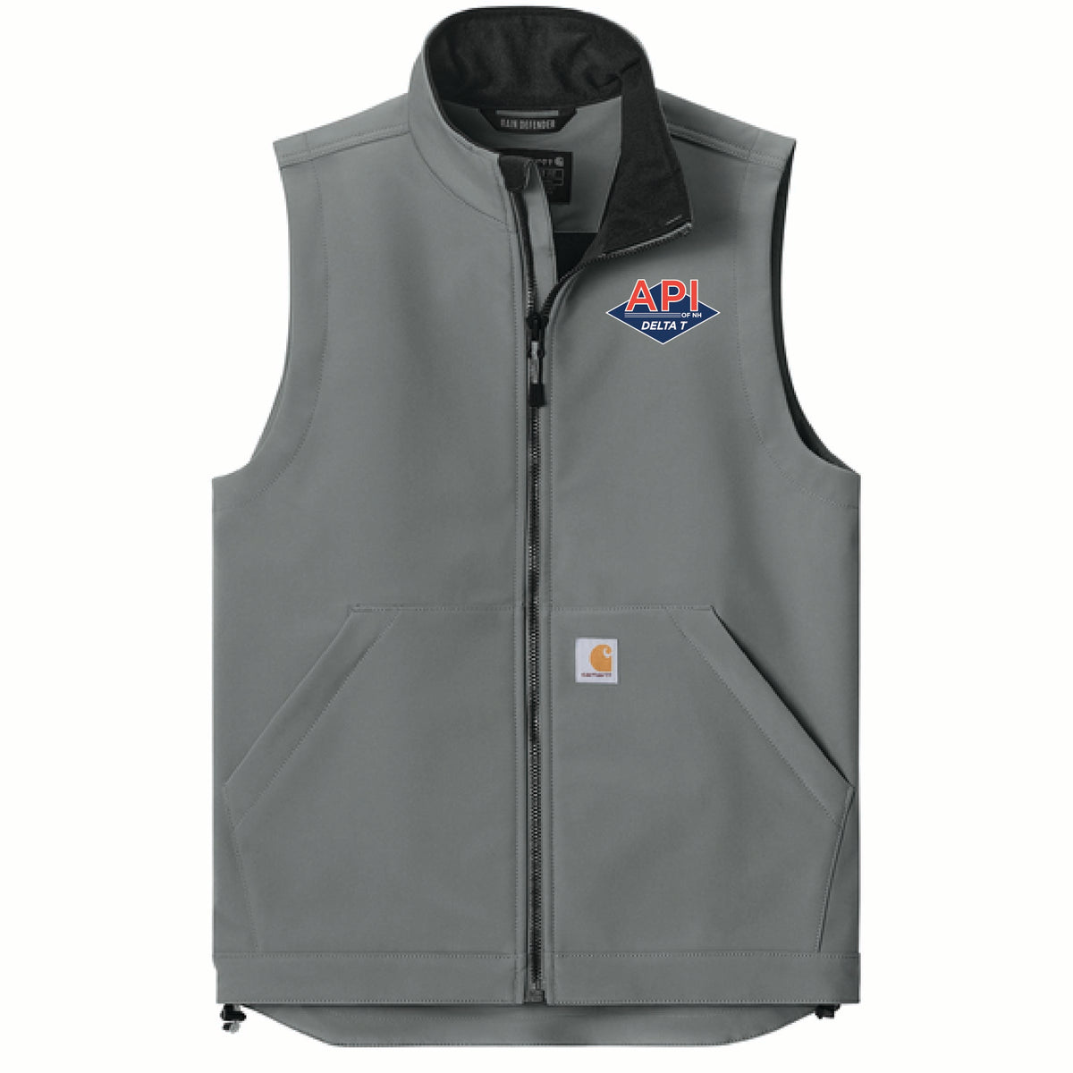 Carhartt Men's Rain Defender Soft Shell Vest with API Logo