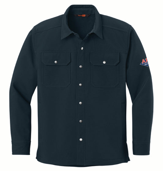 Cornerstone Men's Soft Shell Shirt Jacket with API Logo