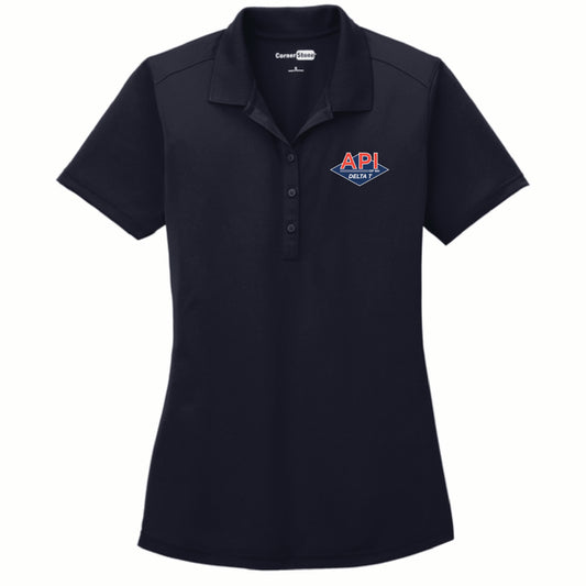 Cornerstone Women's Snag Proof Polo with API Logo