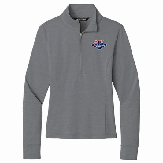 TravisMathew Women's Onward 1/4 Zip with API Logo