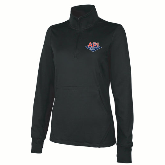 Charles River Women's Nu Fitness Pullover with API Logo
