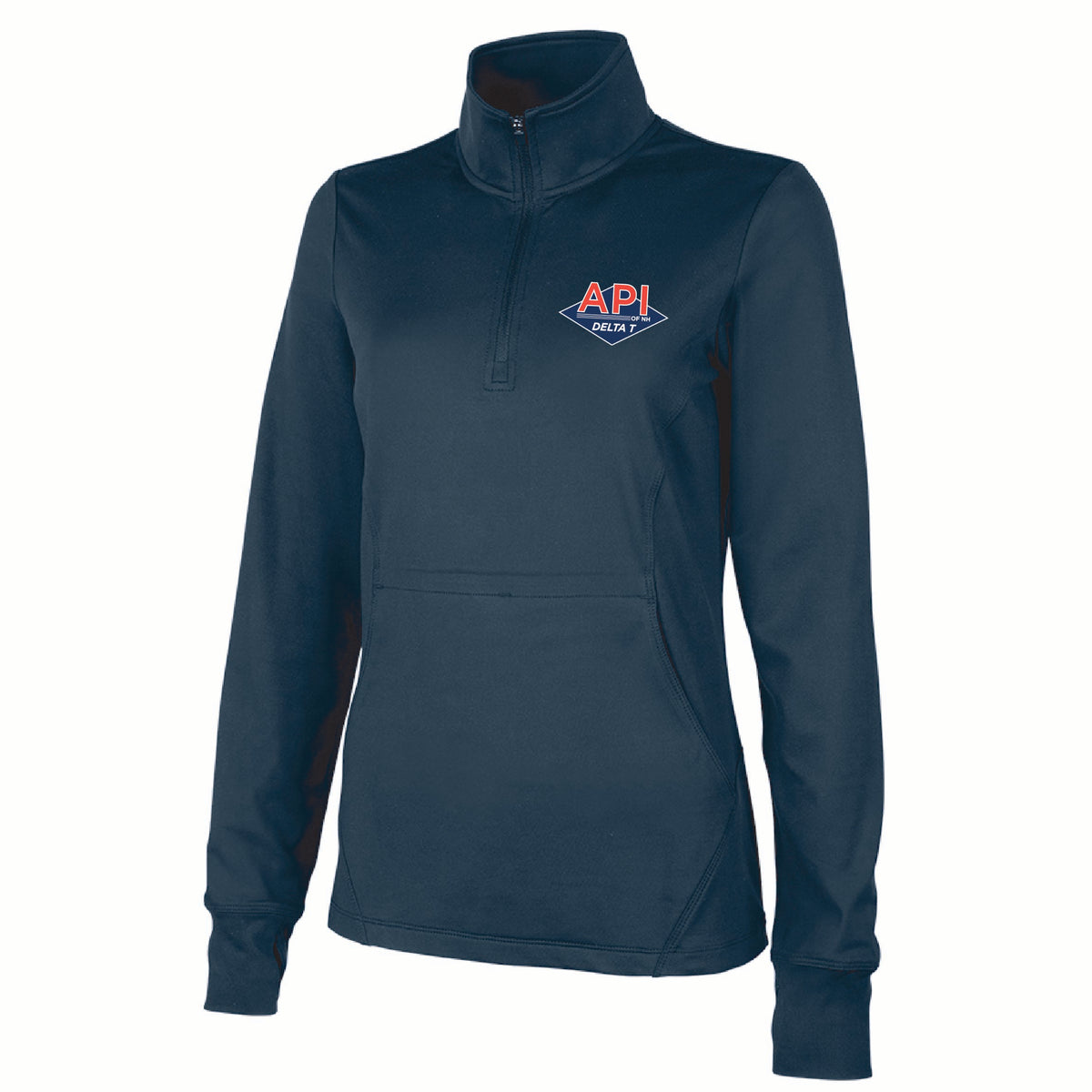 Charles River Women's Nu Fitness Pullover with API Logo
