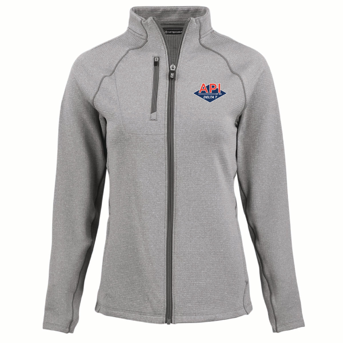 Cutter & Buck Women's Peshastin Fleece Full Zip Jacket with API Logo