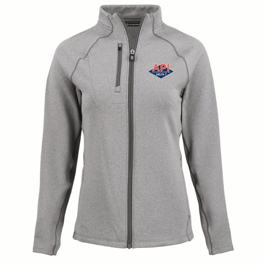 Cutter & Buck Women's Peshastin Fleece Full Zip Jacket with API Logo
