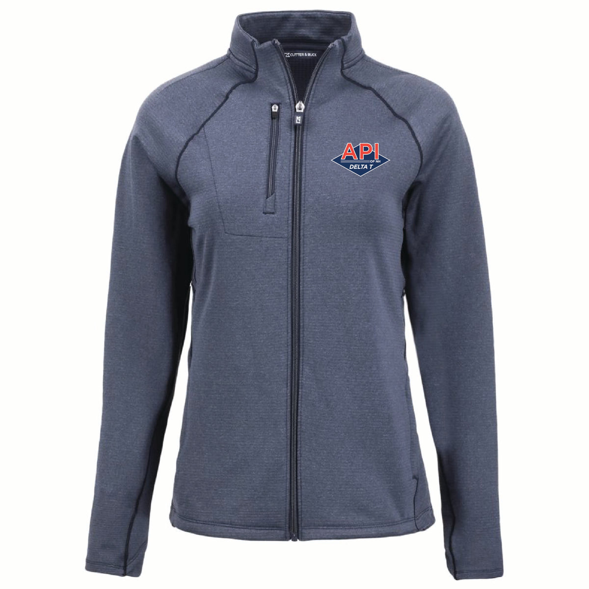 Cutter & Buck Women's Peshastin Fleece Full Zip Jacket with API Logo
