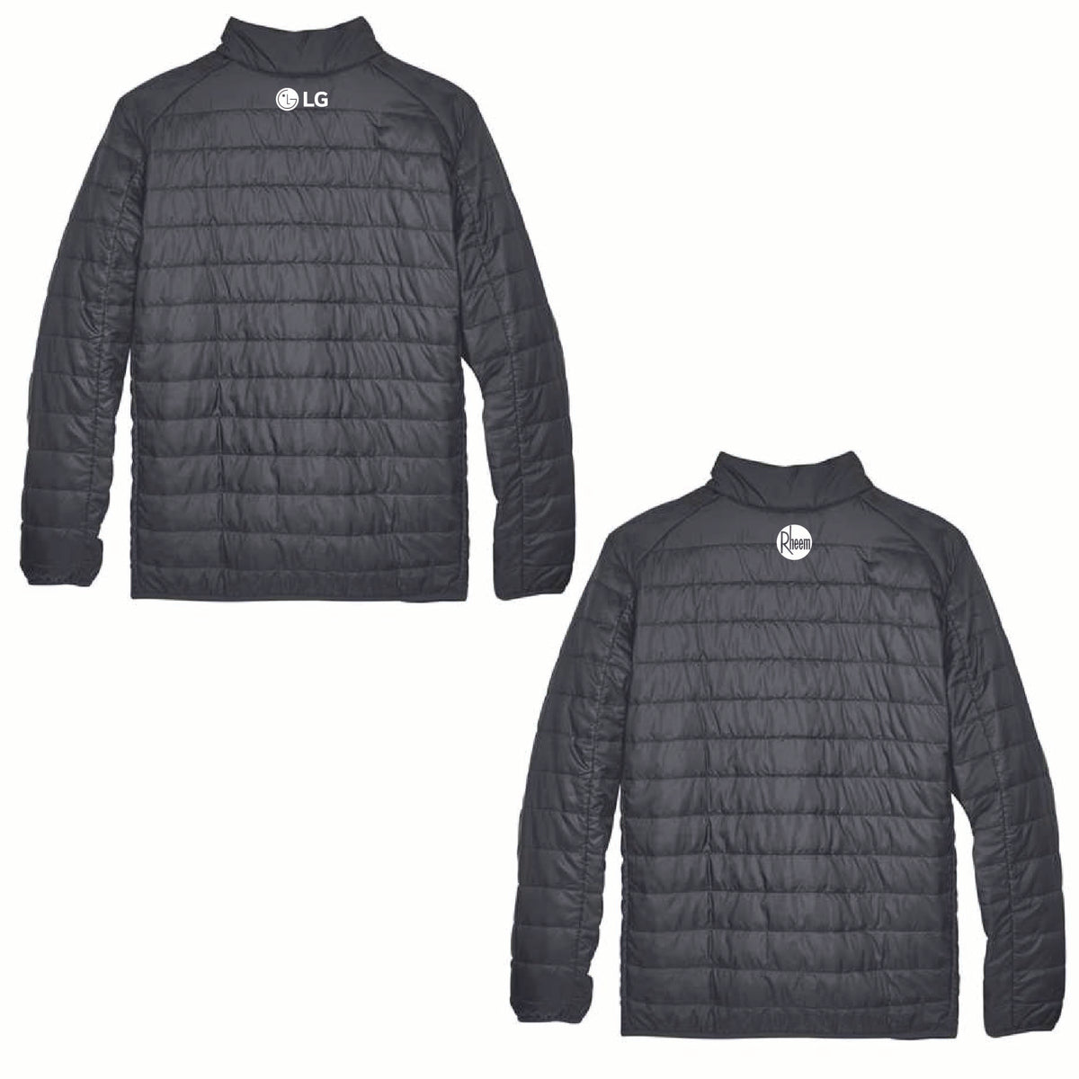 Core 365 Men's Packable Puffer Jacket with API Logo