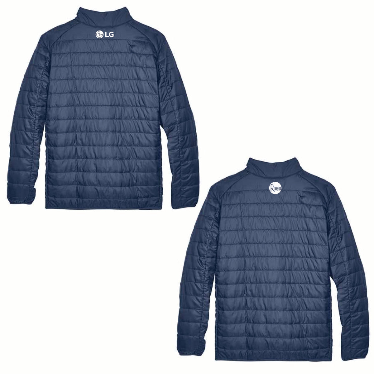 Core 365 Men's Packable Puffer Jacket with API Logo