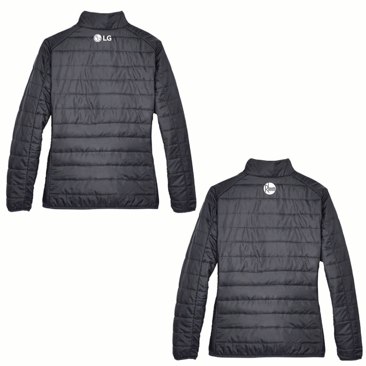 Core 365 Women's Packable Puffer Jacket with API Logo