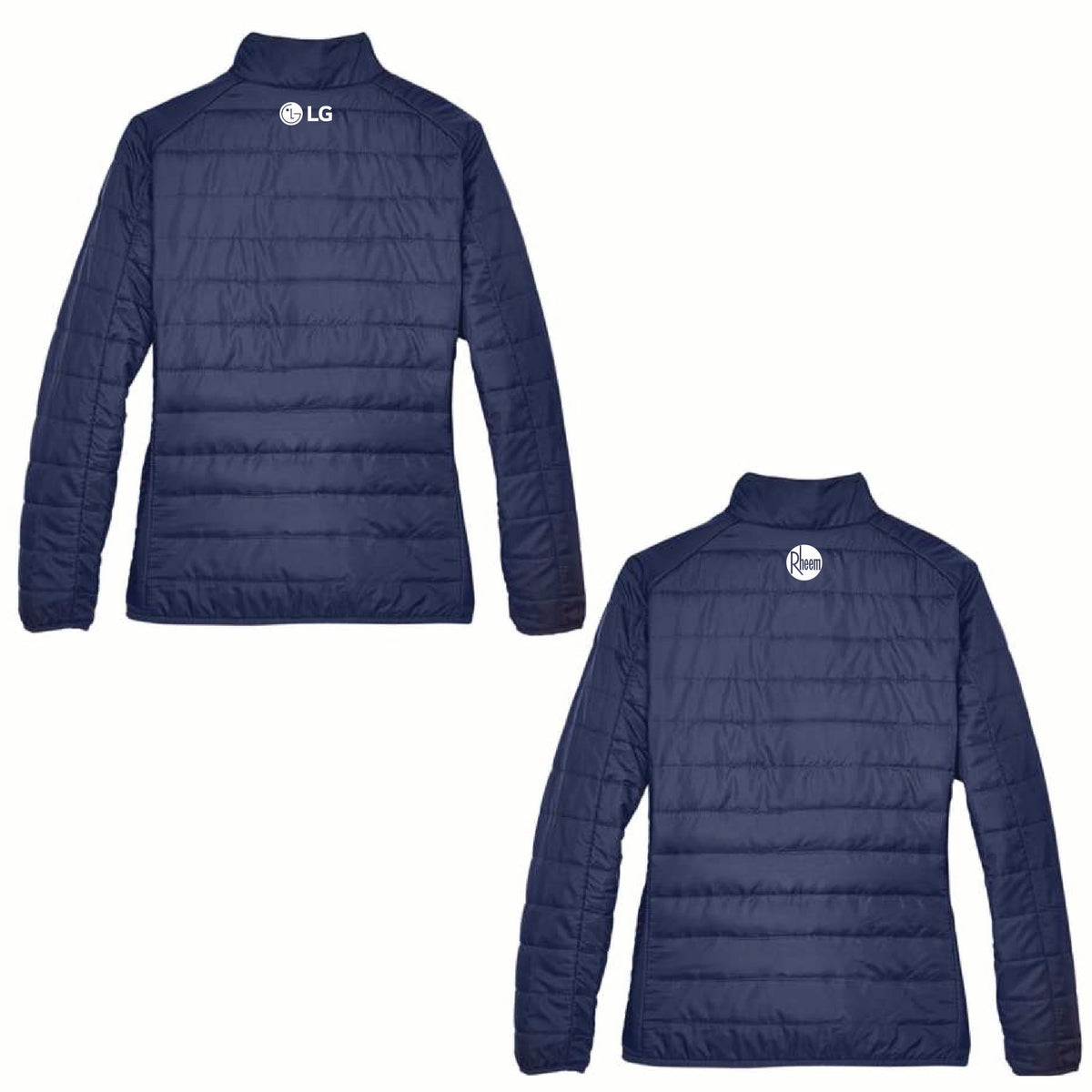 Core 365 Women's Packable Puffer Jacket with API Logo