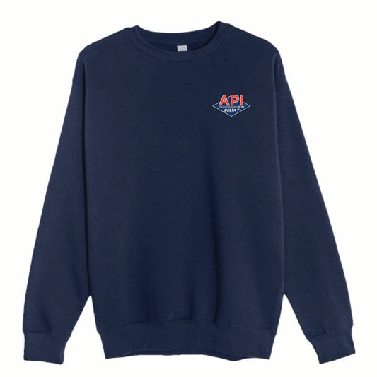 Lane 7 Unisex Premium Crewneck Sweatshirt with API Logo