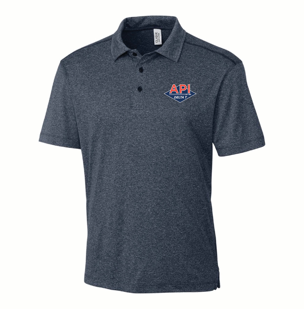 Clique by Cutter Men's Charge Active Polo with API Logo