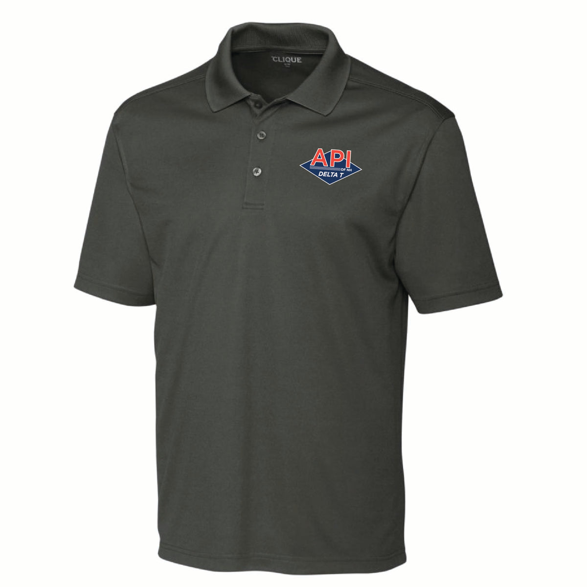 Clique by Cutter Men's Spin Performance Polo with API Logo