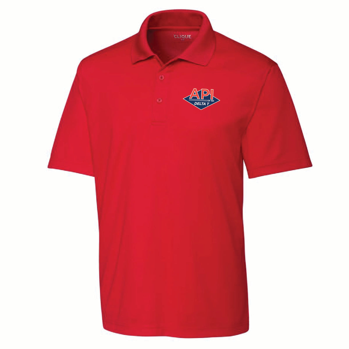 Clique by Cutter Men's Spin Performance Polo with API Logo