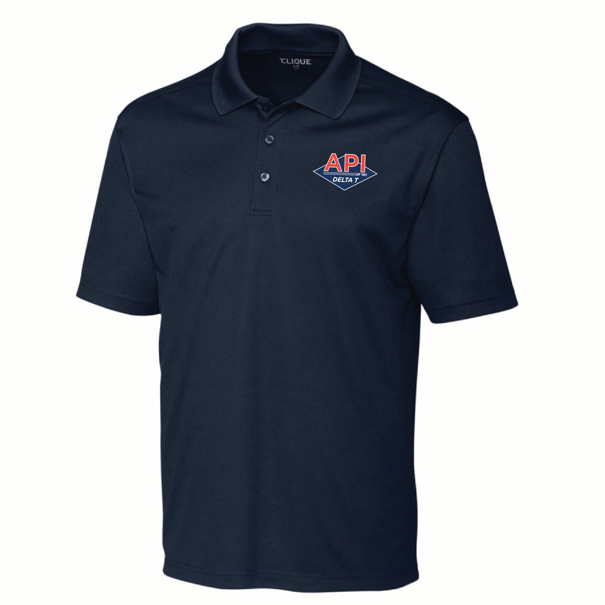 Clique by Cutter Men's Spin Performance Polo with API Logo