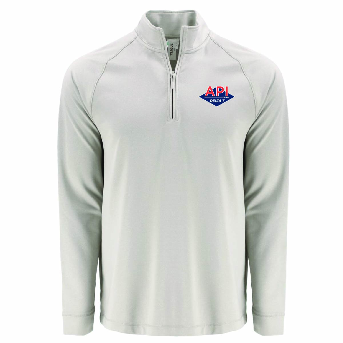 Clique by Cutter Men's Dash 1/4 Zip Sweatshirt with API Logo