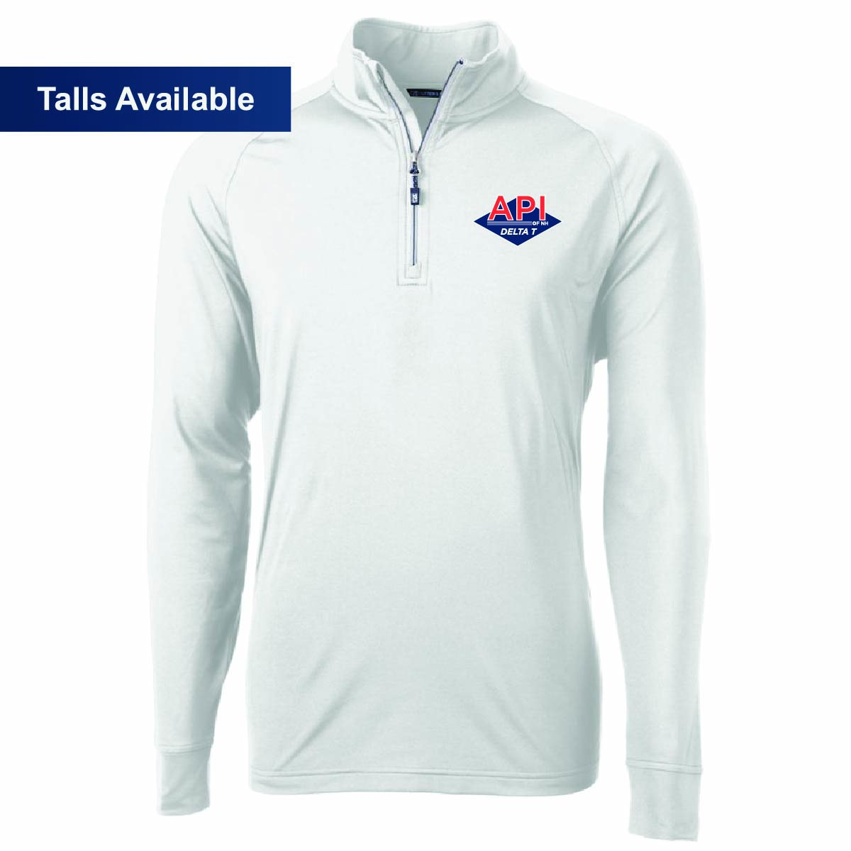 Cutter & Buck Men's Eco Stretch 1/4 Zip with API Logo