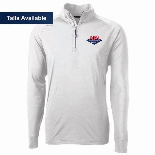 Cutter & Buck Men's Eco Stretch 1/4 Zip with API Logo
