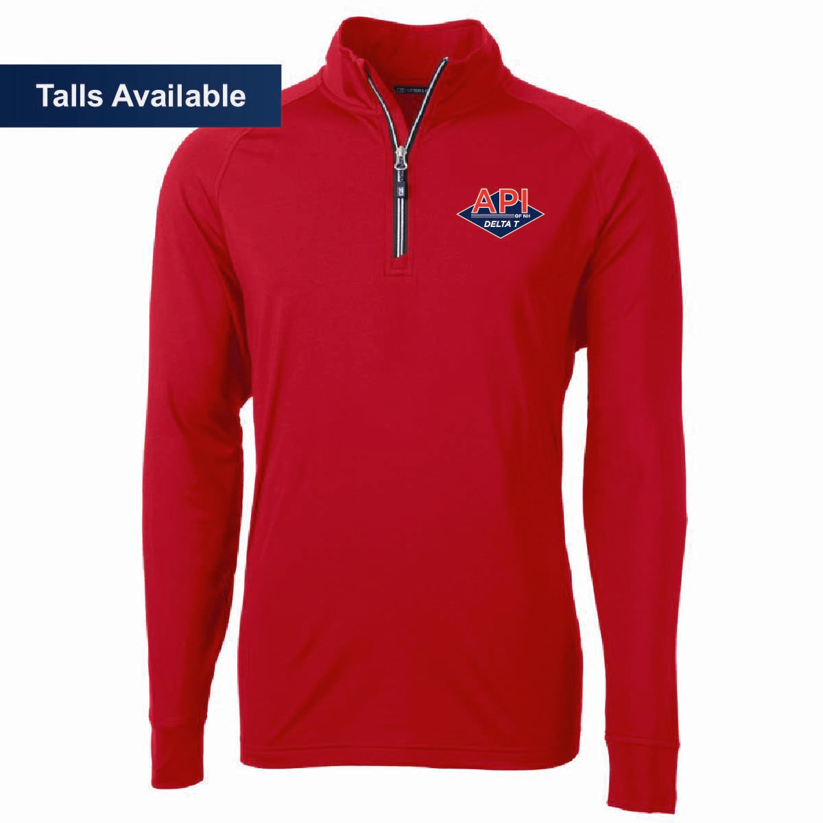 Cutter & Buck Men's Eco Stretch 1/4 Zip with API Logo