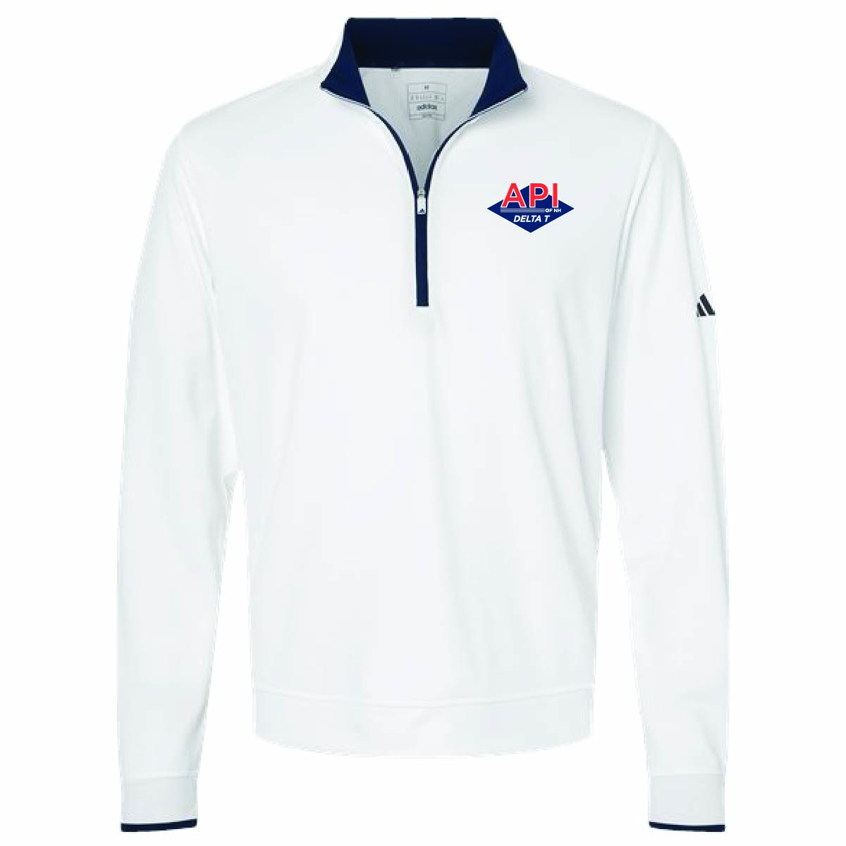 Adidas Men's Lightweight 1/4 Zip Pullover with API Logo