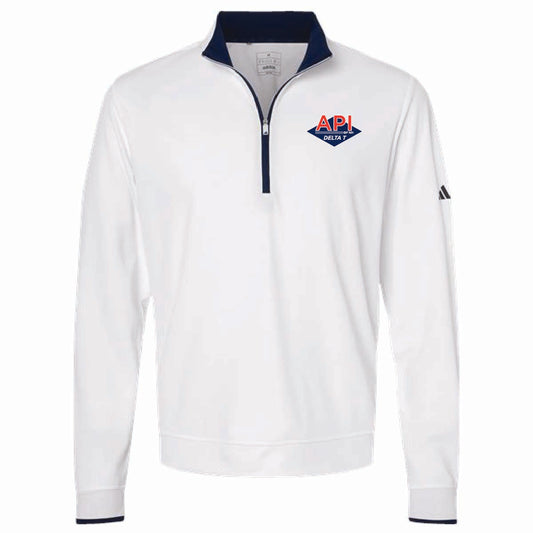 Adidas Men's Lightweight 1/4 Zip Pullover with API Logo