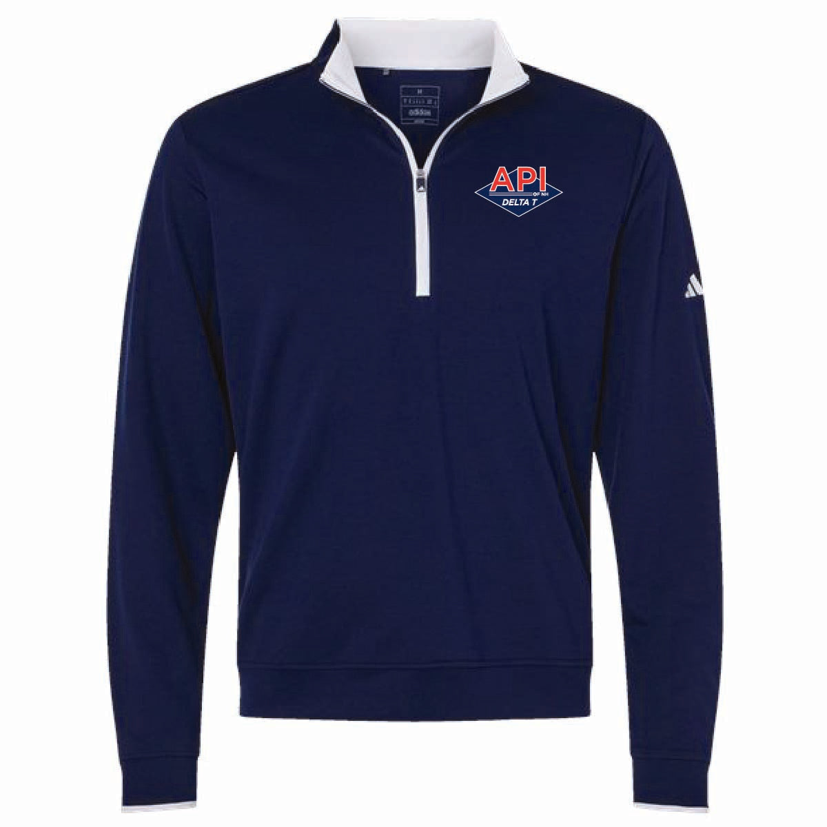 Adidas Men's Lightweight 1/4 Zip Pullover with API Logo