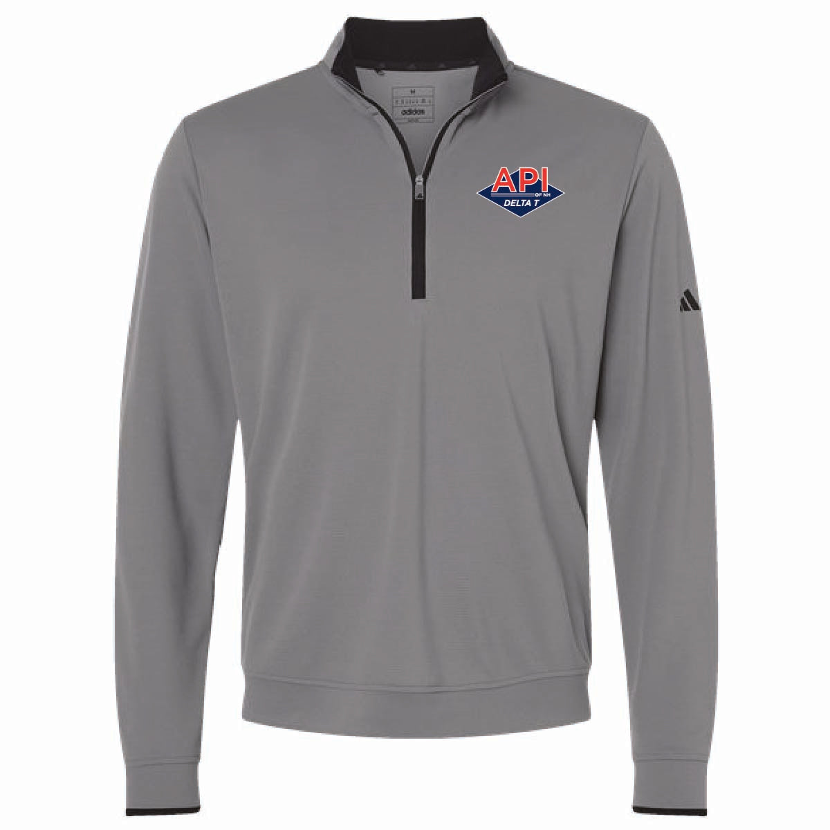 Adidas Men's Lightweight 1/4 Zip Pullover with API Logo
