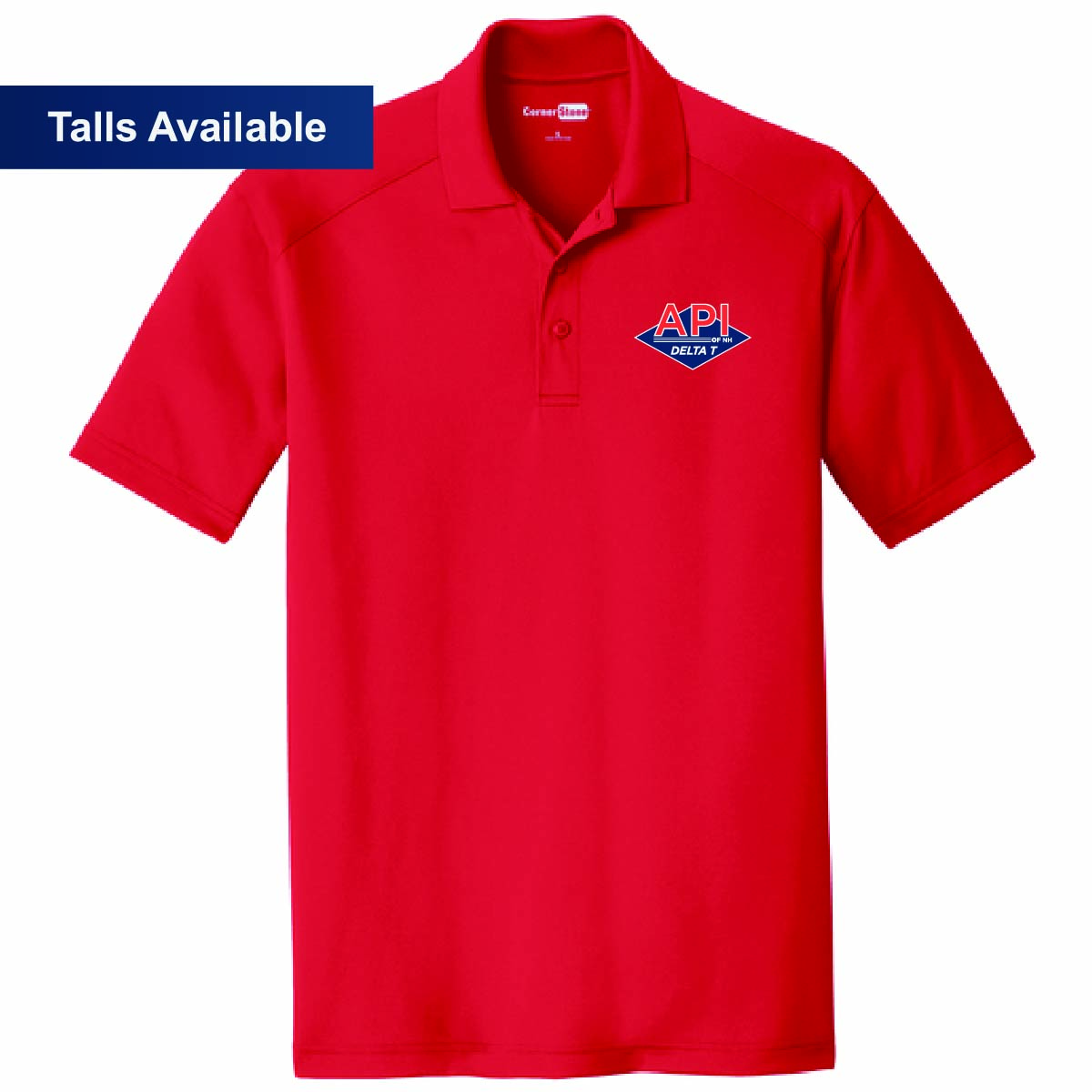 Cornerstone Men's Snag Proof Polo with API Logo