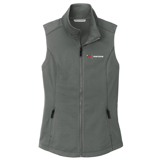 Port Authority Women's Smooth Fleece Vest with Marcone Logo