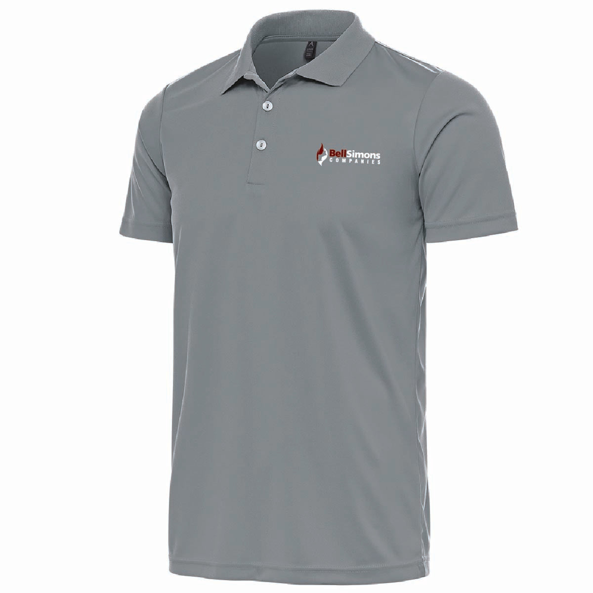 Antigua Men's Flex Polo with BellSimons Logo