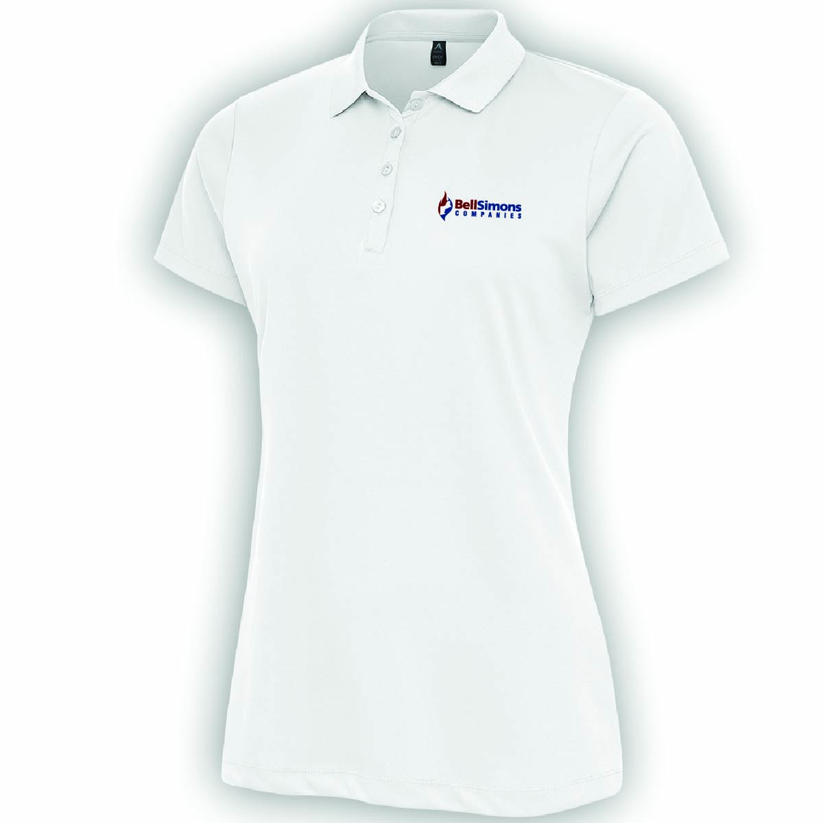Antigua Women's Flex Polo with BellSimons Logo