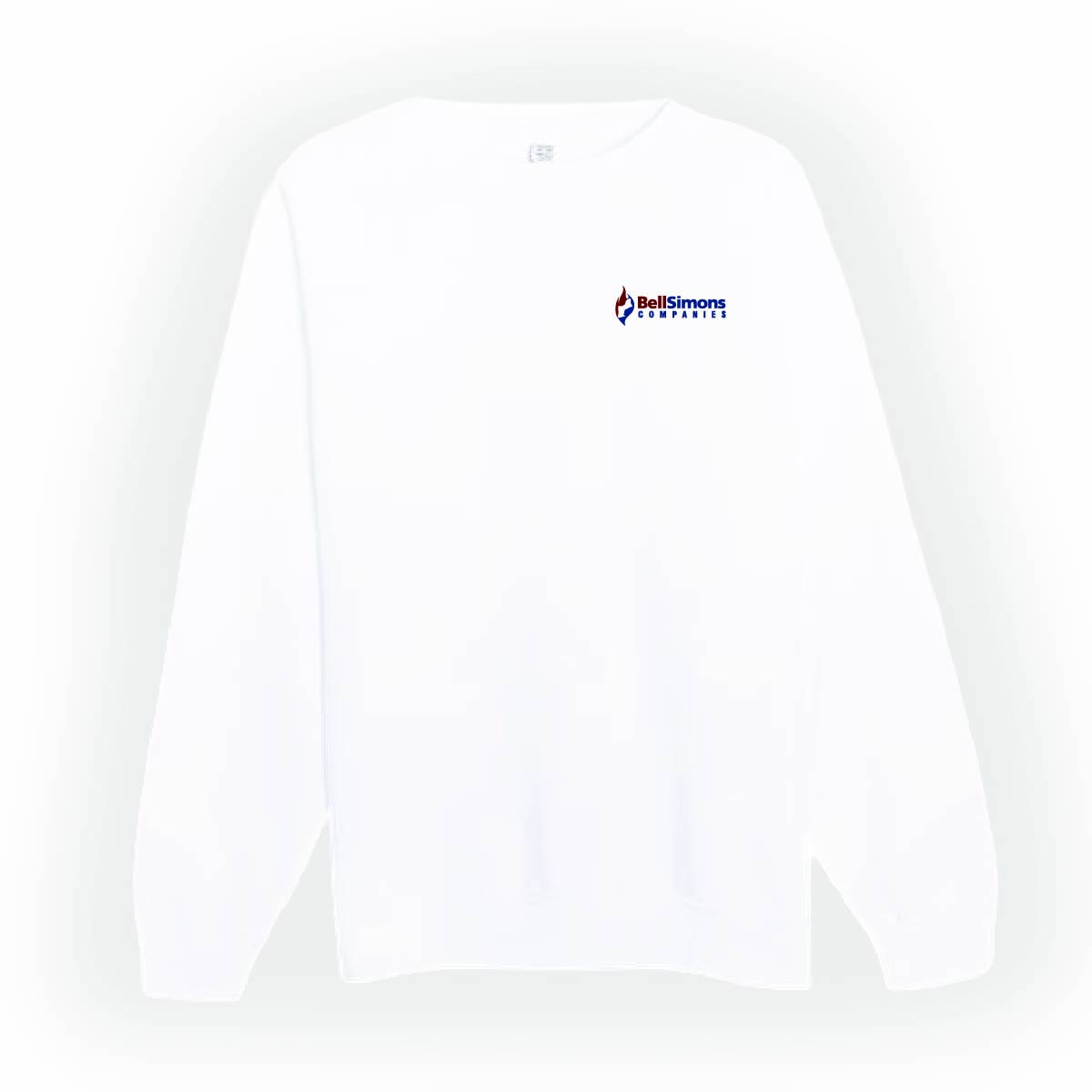 Lane 7 Unisex Premium Crewneck Sweatshirt with BellSimons Logo
