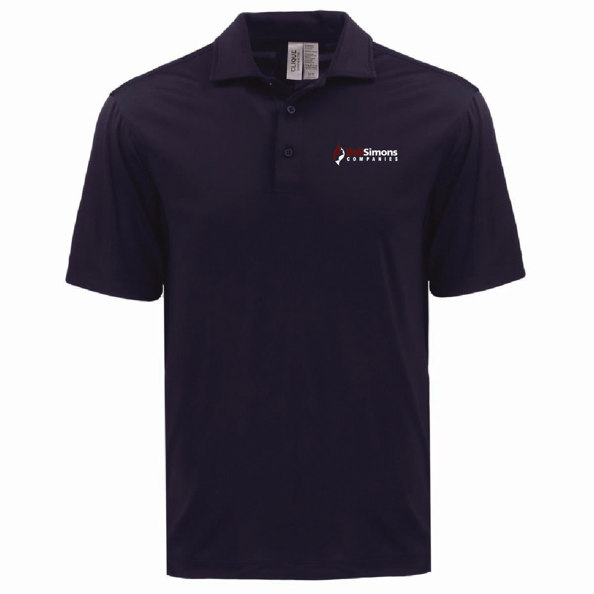 Clique by Cutter Men's Charge Active Polo with BellSimons Logo