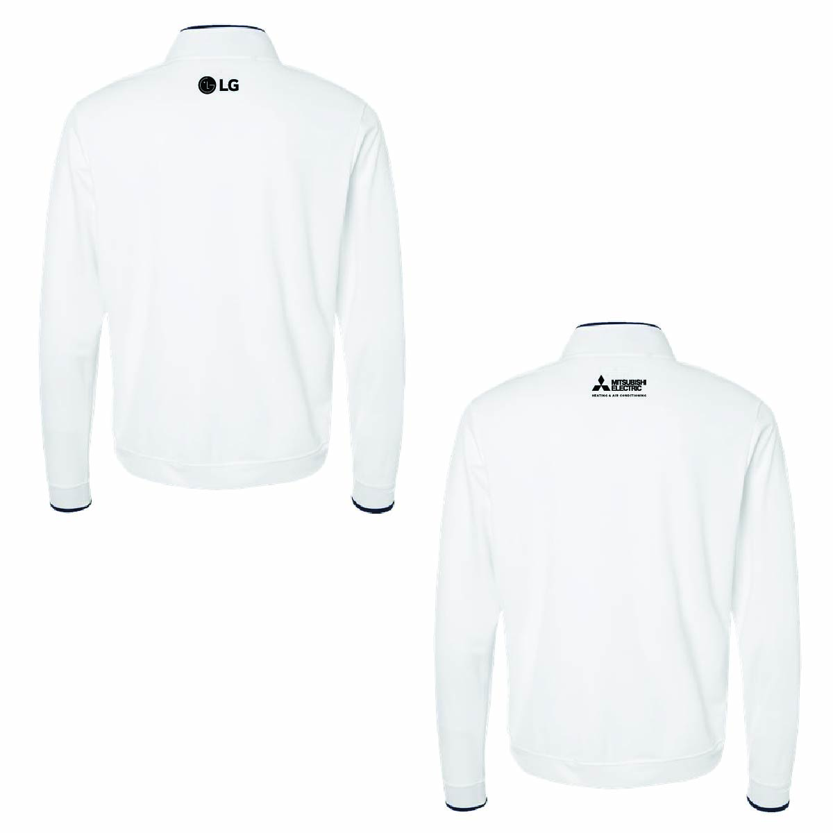 Adidas Men's Lightweight 1/4 Zip Pullover with BellSimons Logo