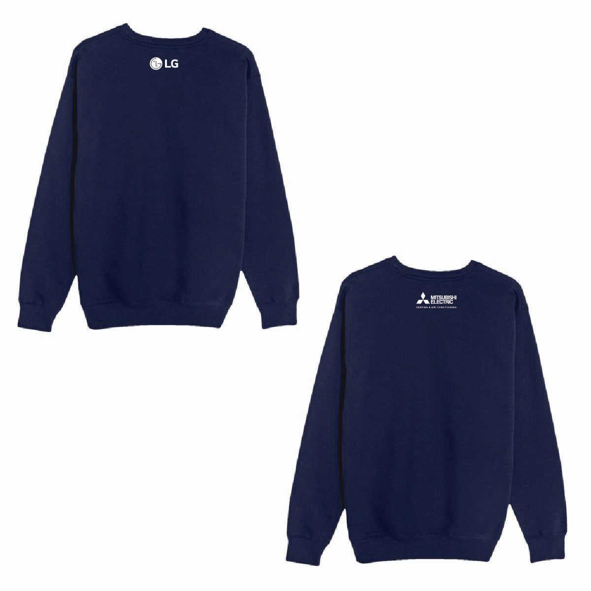 Lane 7 Unisex Premium Crewneck Sweatshirt with BellSimons Logo